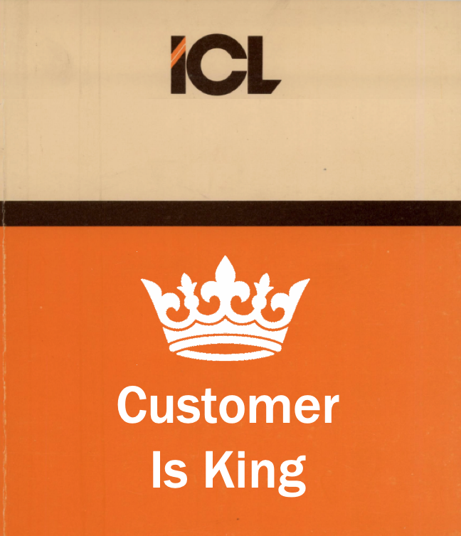 ICL Customer Is King Poster