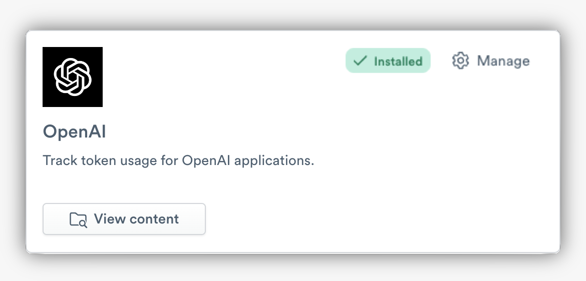 Observe's OpenAI App